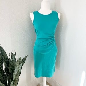 KENNETH COLE MIDI DRESS With exposed zipper on the back